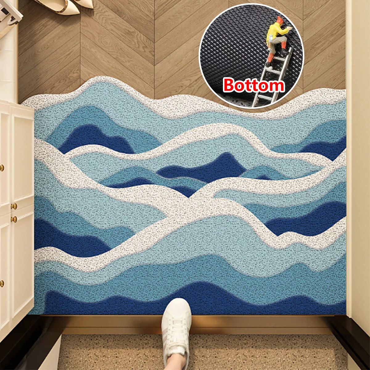 Ocean Wave Coil Door Mat Elast - đánh giá và giá Golf Equipment Korea
